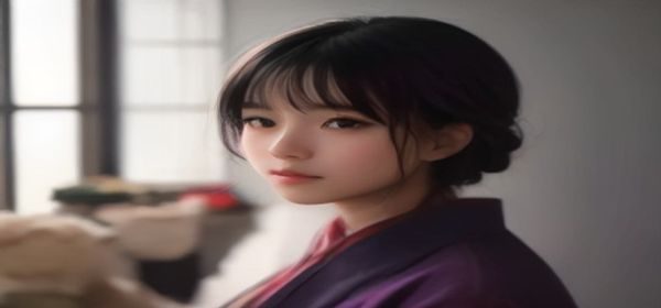 城市写字楼玻璃幕墙倒映蓝天，一位职场女性在咖啡厅独坐低头看手机，表情若有所思，暗示职场迷情的孤独与等待感